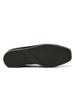 NYDJ Gira Slip-On Loafers In Calf Suede - Black