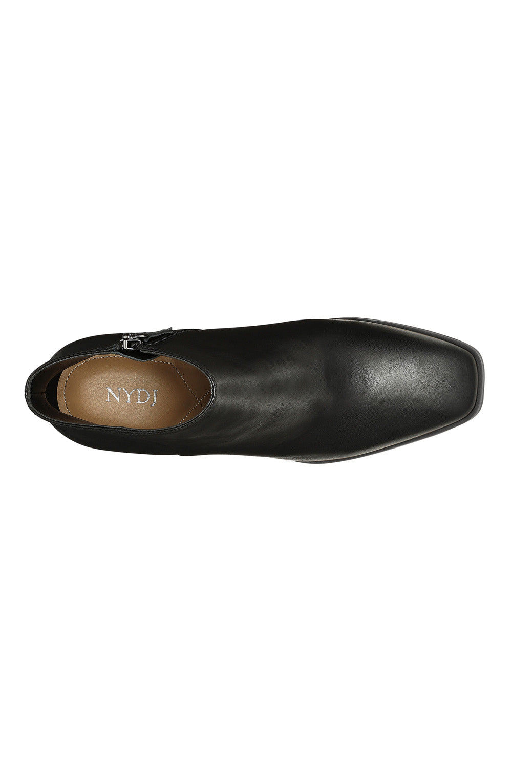 NYDJ Joan Wedge Booties In Nappa Leather - Black