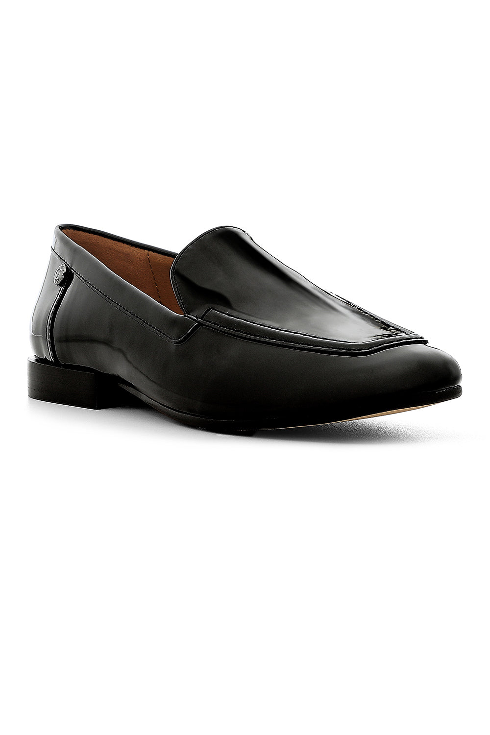 NYDJ Lynn Slip-On Loafers In Soft Patent - Black