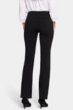 NYDJ Marilyn Straight Pants In Ponte Knit - Black