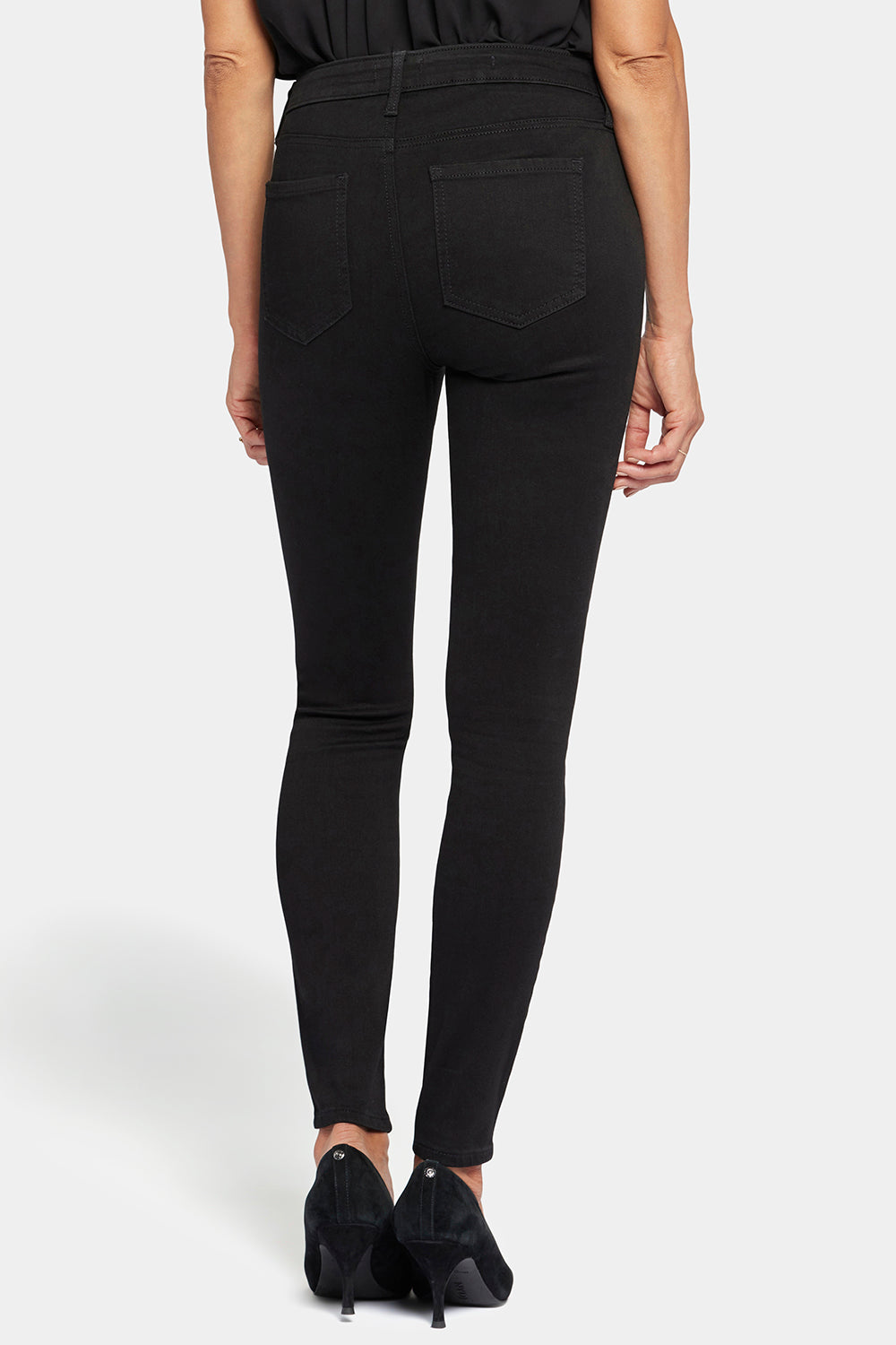 Ami Skinny Jeans In Sure Stretch® Denim - Black Black | NYDJ