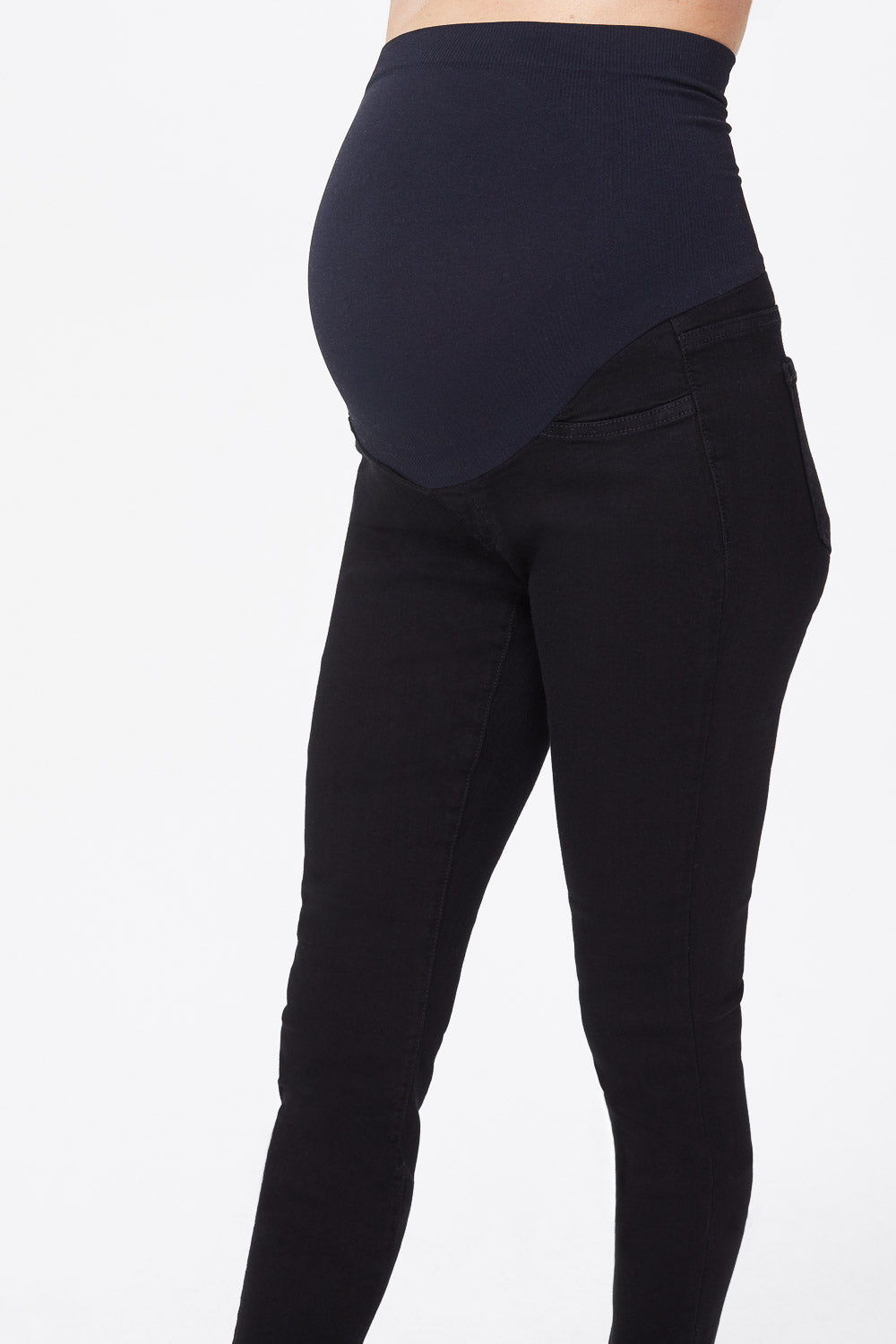 NYDJ Ami Skinny Maternity Jeans In Sure Stretch® Denim - Black