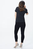 NYDJ Ami Skinny Ankle Maternity Jeans In Sure Stretch® Denim - Black