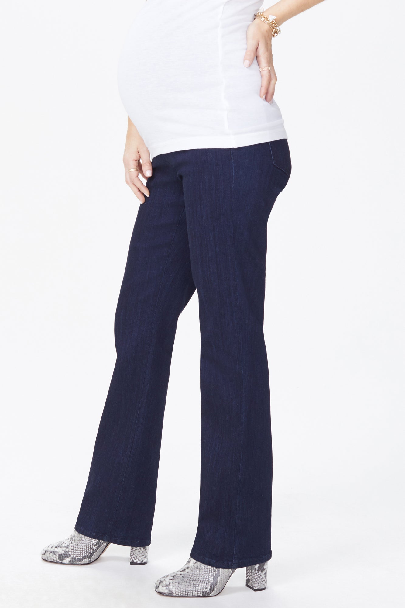 Straight Maternity Mabel NYDJ - Stretch® | Denim Blue Sure Jeans In