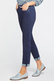 NYDJ Margot Girlfriend Jeans In Sure Stretch® Denim With Roll Cuffs - Highway