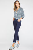 NYDJ Margot Girlfriend Jeans In Sure Stretch® Denim With Roll Cuffs - Highway