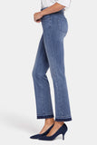NYDJ High Straight Jeans In Sure Stretch® Denim With Released Hems - Playlist