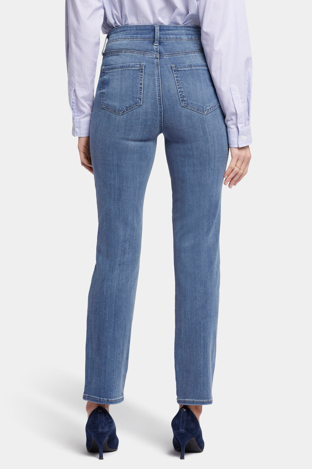 NYDJ Callie High Straight Jeans In Sure Stretch® Denim - Rockie