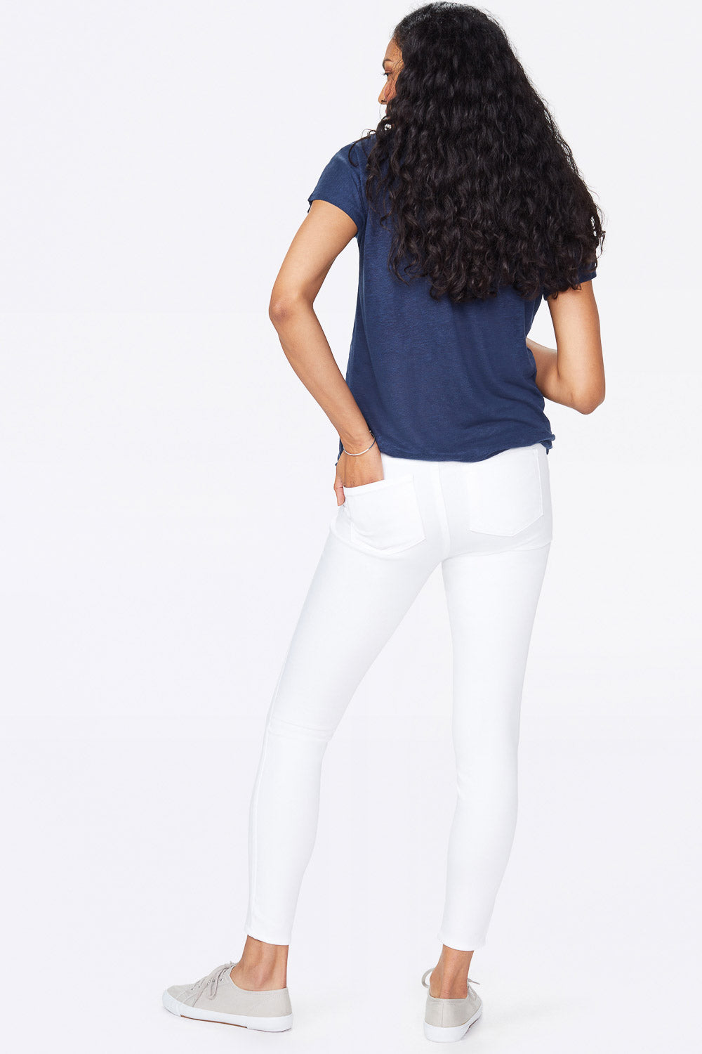 NYDJ Skinny Maternity Jeans  - Optic White