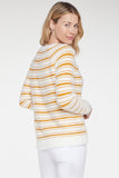 NYDJ Boatneck Pullover Sweater  - Honeycomb