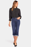 NYDJ Marilyn Straight Crop Jeans In Cool Embrace® Denim With Cuffs - Inspire