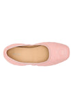 NYDJ Marie Ballet Flats In Soft Nappa - Rose