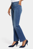 NYDJ Bailey Relaxed Straight Jeans  - Bluewell