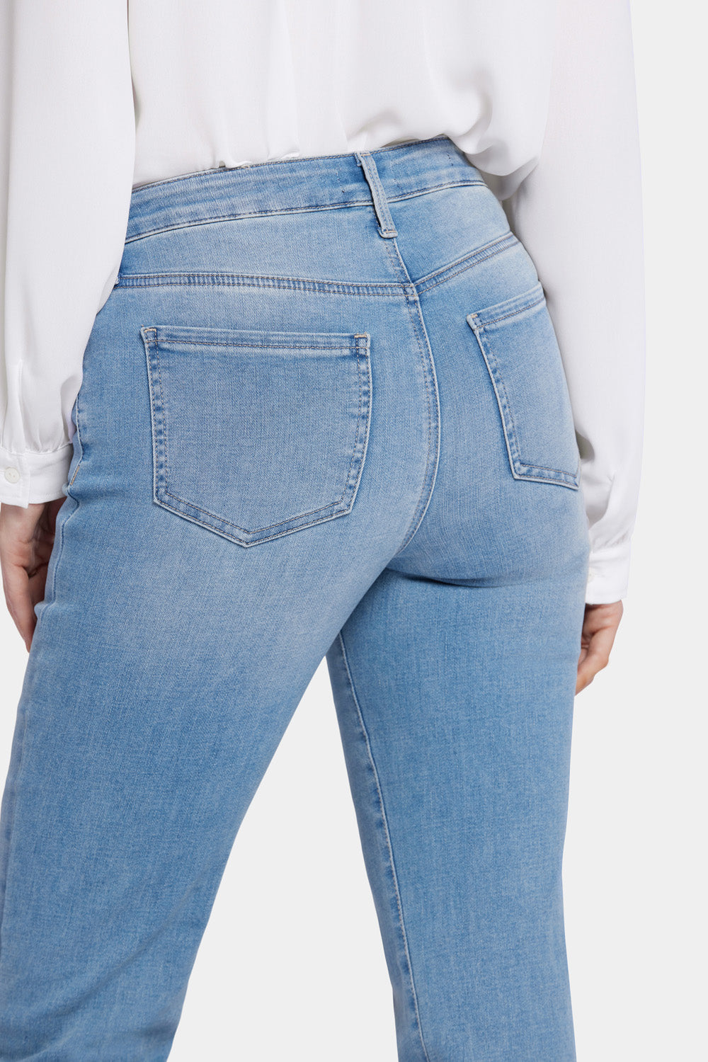 NYDJ Bailey Relaxed Straight Jeans  - Clean Brooke