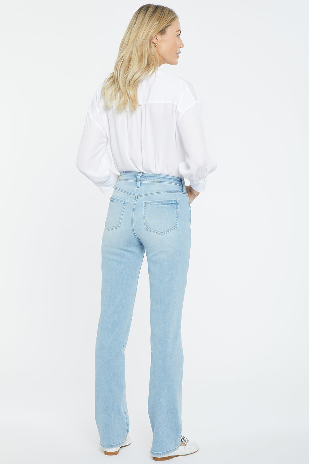 NYDJ Bailey Relaxed Straight Jeans  - Northstar