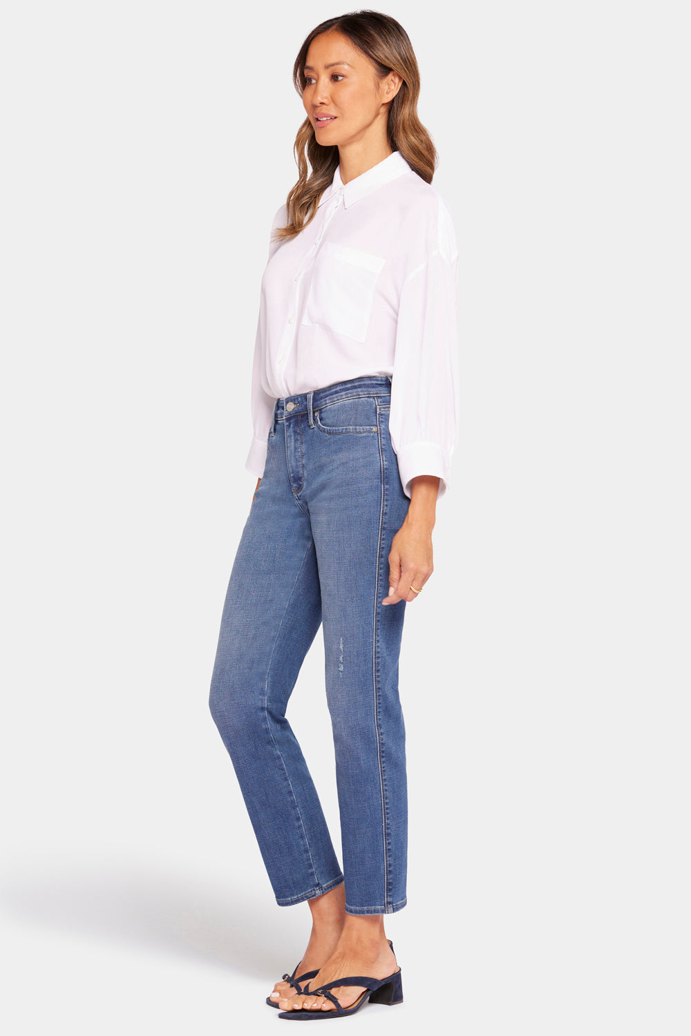NYDJ Stella Tapered Ankle Jeans  - Adore