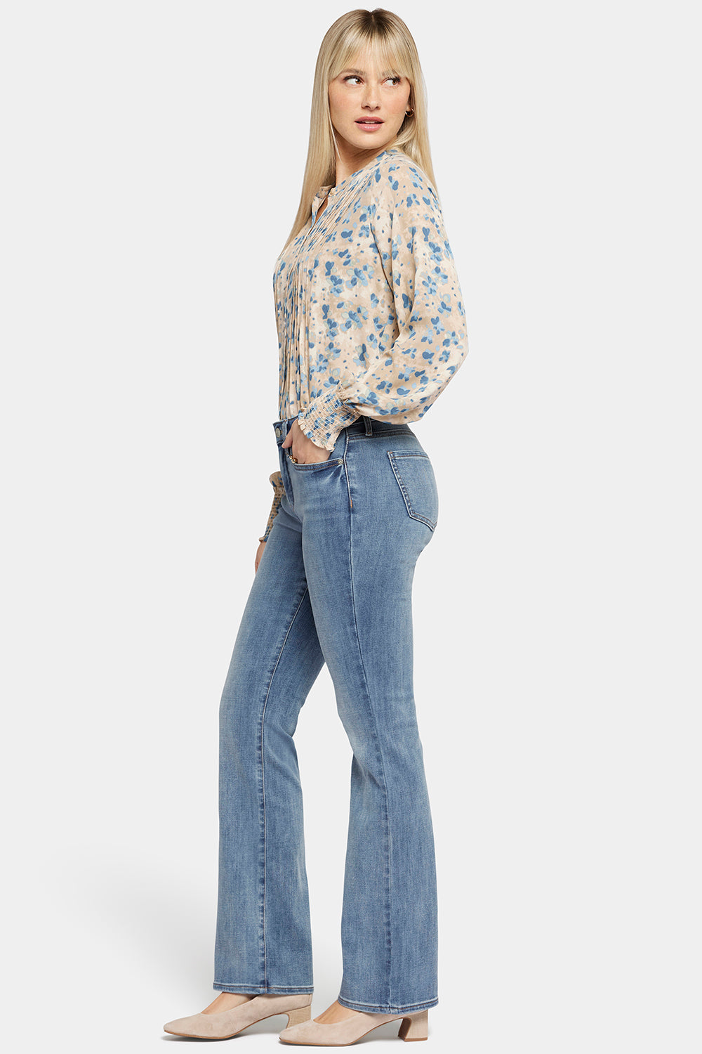 NYDJ Barbara Bootcut Jeans In Tall With 34