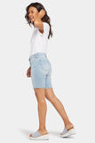 NYDJ Ella Denim Shorts With Side Slits - Northstar