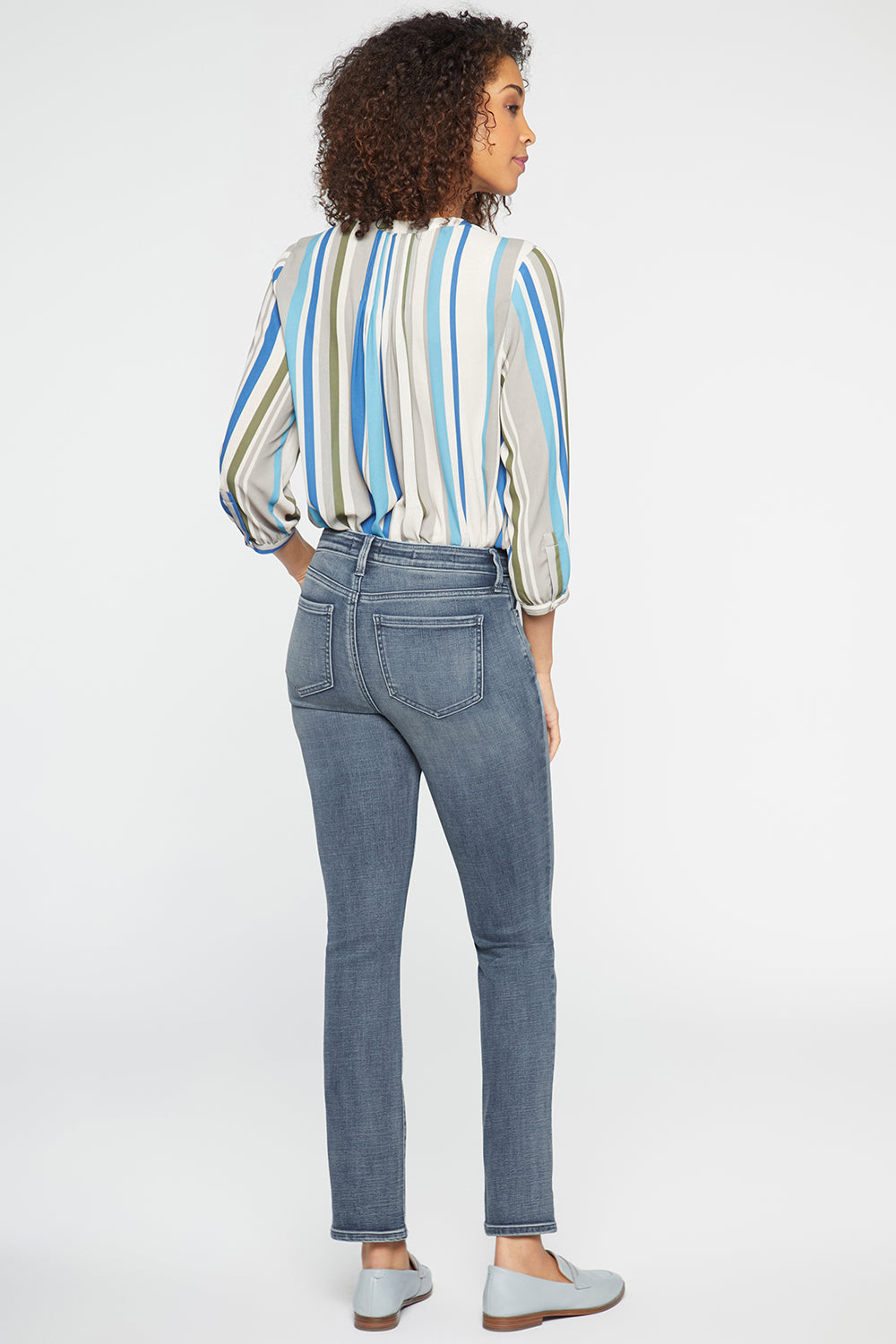 NYDJ Sheri Slim Jeans In Long Inseam  - Playlist