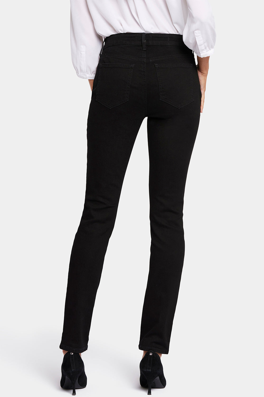 Alina Skinny Jeans - Black Black | NYDJ