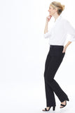 NYDJ Marilyn Straight Jeans In Tall With 36" Inseam - Black