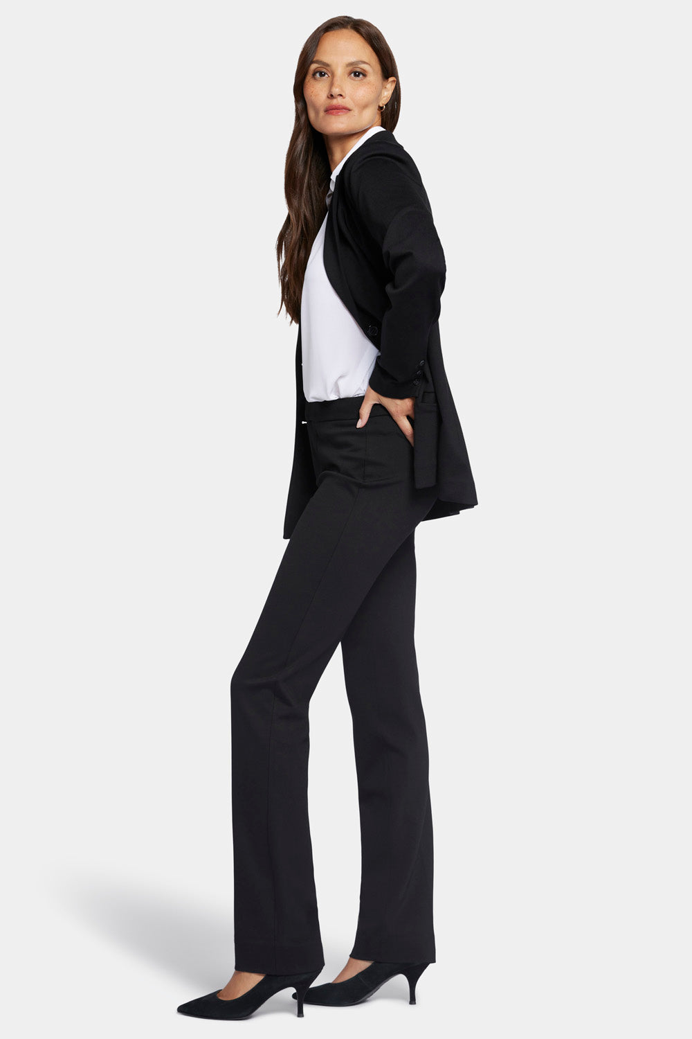 NYDJ Classic Blazer Jacket Sculpt-Her™ Collection - Black