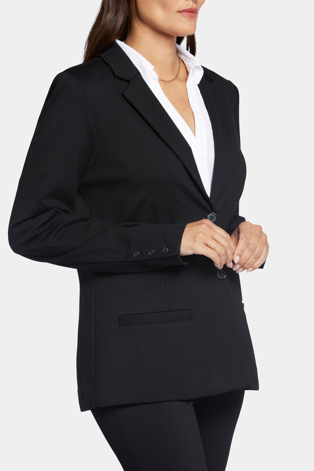 NYDJ Classic Blazer Jacket Sculpt-Her™ Collection - Black