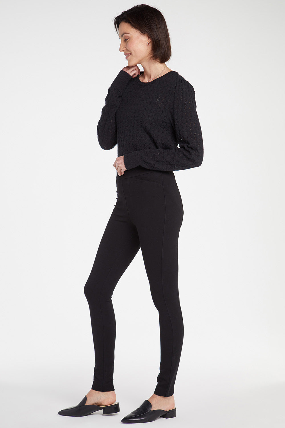NYDJ Pull-On Legging Pants Sculpt-Her™ Collection - Black