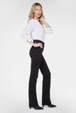 NYDJ Pull-On Straight Pants Sculpt-Her™ Collection - Black