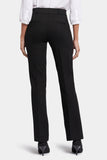 NYDJ Pull-On Flared Trouser Pants Sculpt-Her™ Collection - Black
