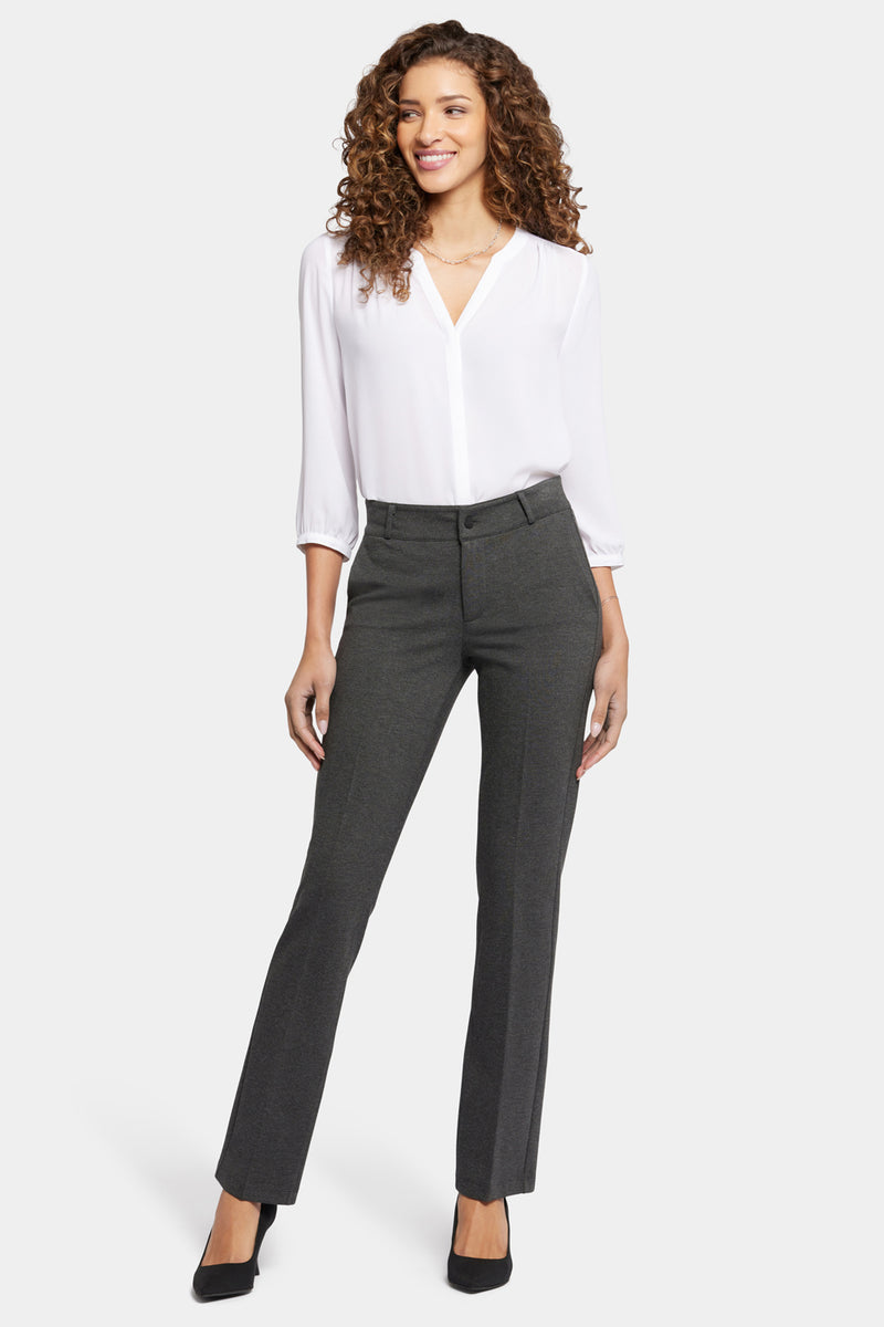 Classic Trouser Pants Sculpt-Her™ Collection - Charcoal Heathered Grey ...