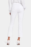 NYDJ Slim Bootcut Ankle Jeans In Cool Embrace® Denim With Frayed Hems - Optic White