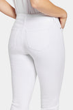 NYDJ Chloe Skinny Capri Jeans In Cool Embrace® Denim With Roll Cuffs - Optic White