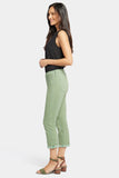 NYDJ Chloe Skinny Capri Jeans In Cool Embrace® Denim With Roll Cuffs - English Ivy