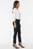 NYDJ Alina Skinny Ankle Pull-On Jeans With Side Slits - Rinse