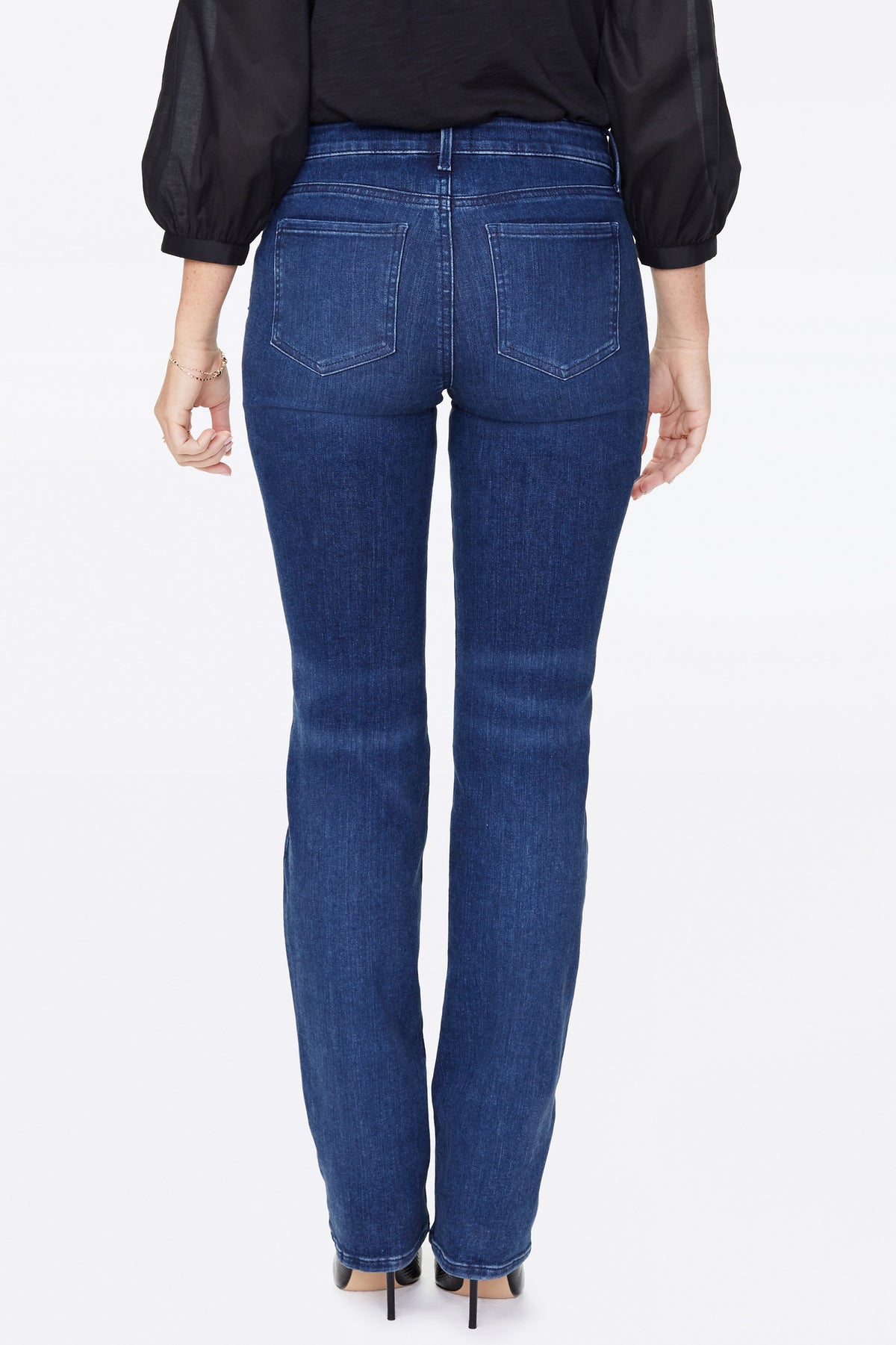 NYDJ Marilyn Straight Jeans  - Habana