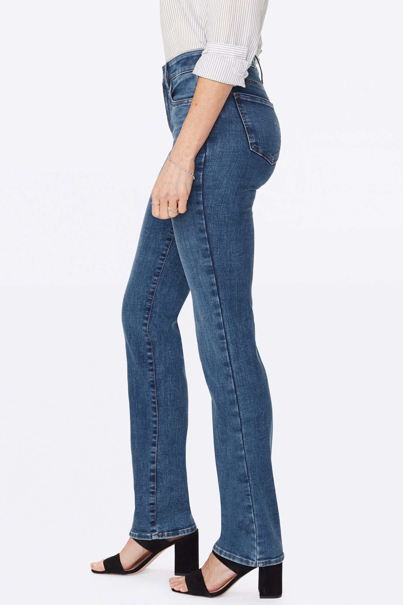 NYDJ Marilyn Straight Jeans  - Presidio