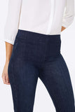 NYDJ Marilyn Straight Pull-On Jeans  - Clean Denslowe