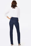 NYDJ Marilyn Straight Pull-On Jeans  - Clean Denslowe