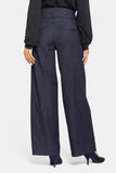NYDJ Mona Wide Leg Trouser Jeans With High Rise - Lightweight Rinse