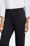 NYDJ Bailey Relaxed Straight Ankle Jeans With High Rise And Square Pockets - Black