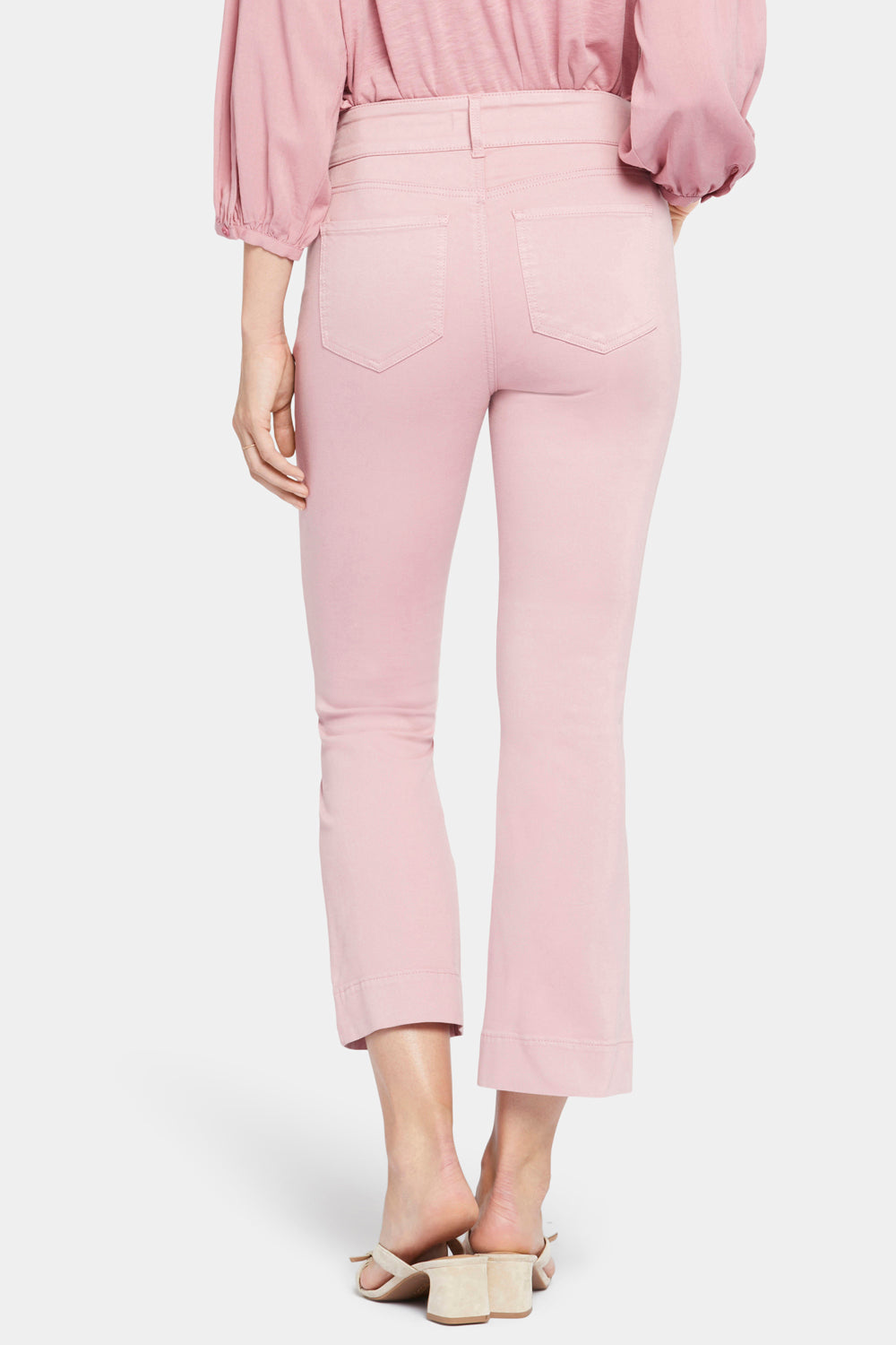 NYDJ Barbara Bootcut Ankle Jeans With High Rise  - Vintage Pink