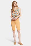 NYDJ Briella 11 Inch Denim Shorts With Roll Cuffs - Tuscan Sun