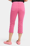 NYDJ Waist-Match™ Slim Straight Crop Jeans  - Raspberry Pink