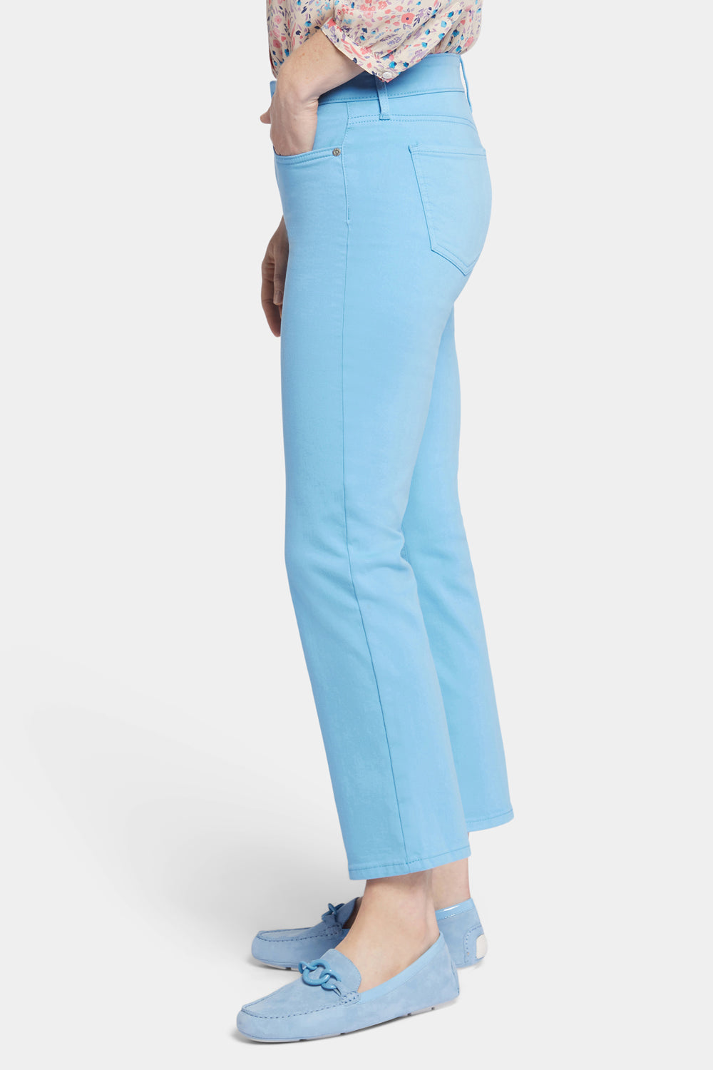 NYDJ Marilyn Straight Ankle Jeans  - Bluebell