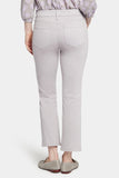 NYDJ Marilyn Straight Ankle Jeans  - Pearl Grey