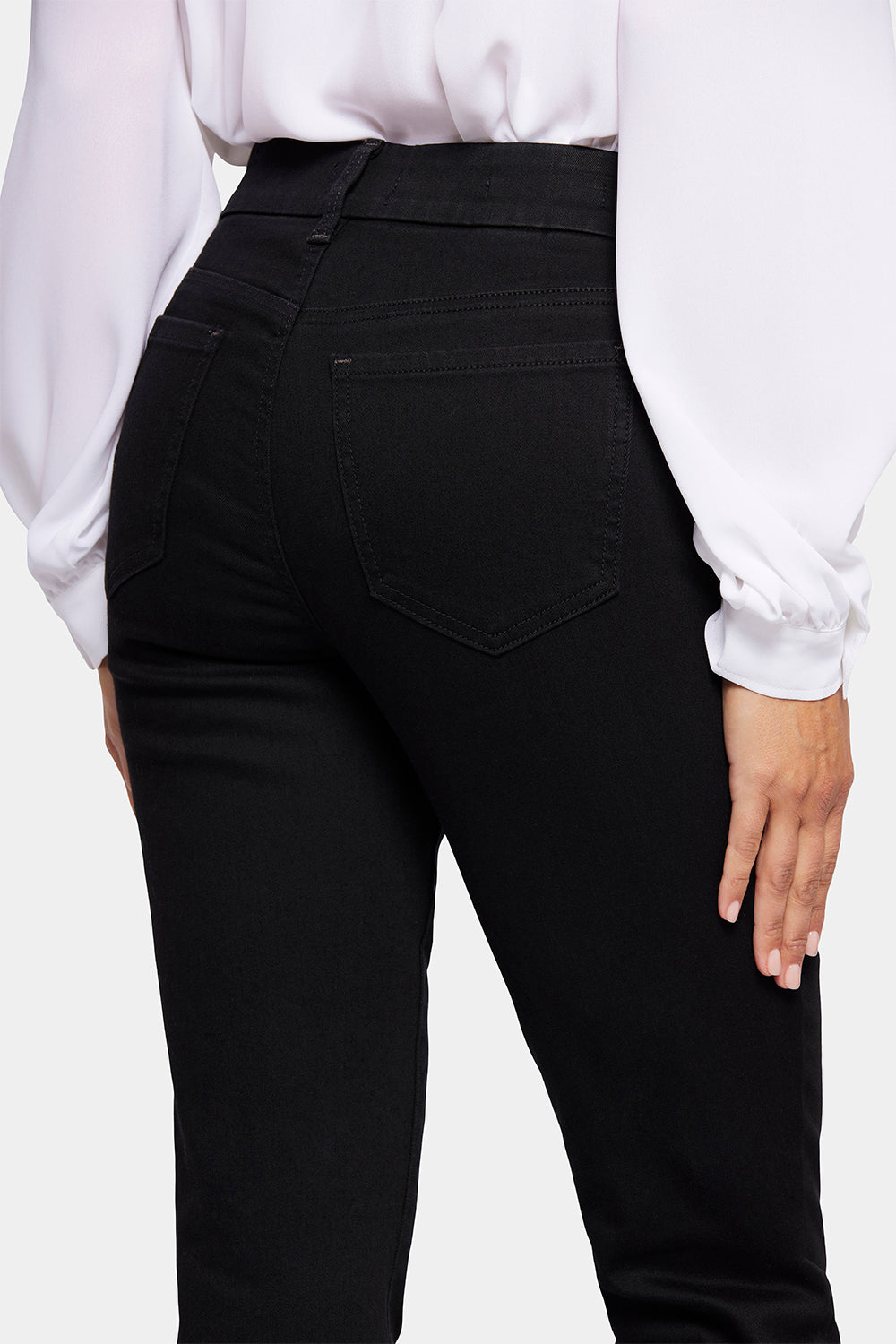 NYDJ Waist-Match™ Marilyn Straight Jeans  - Black