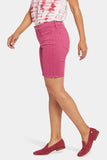 NYDJ Ella Denim Shorts With Side Slits - Turning Pink