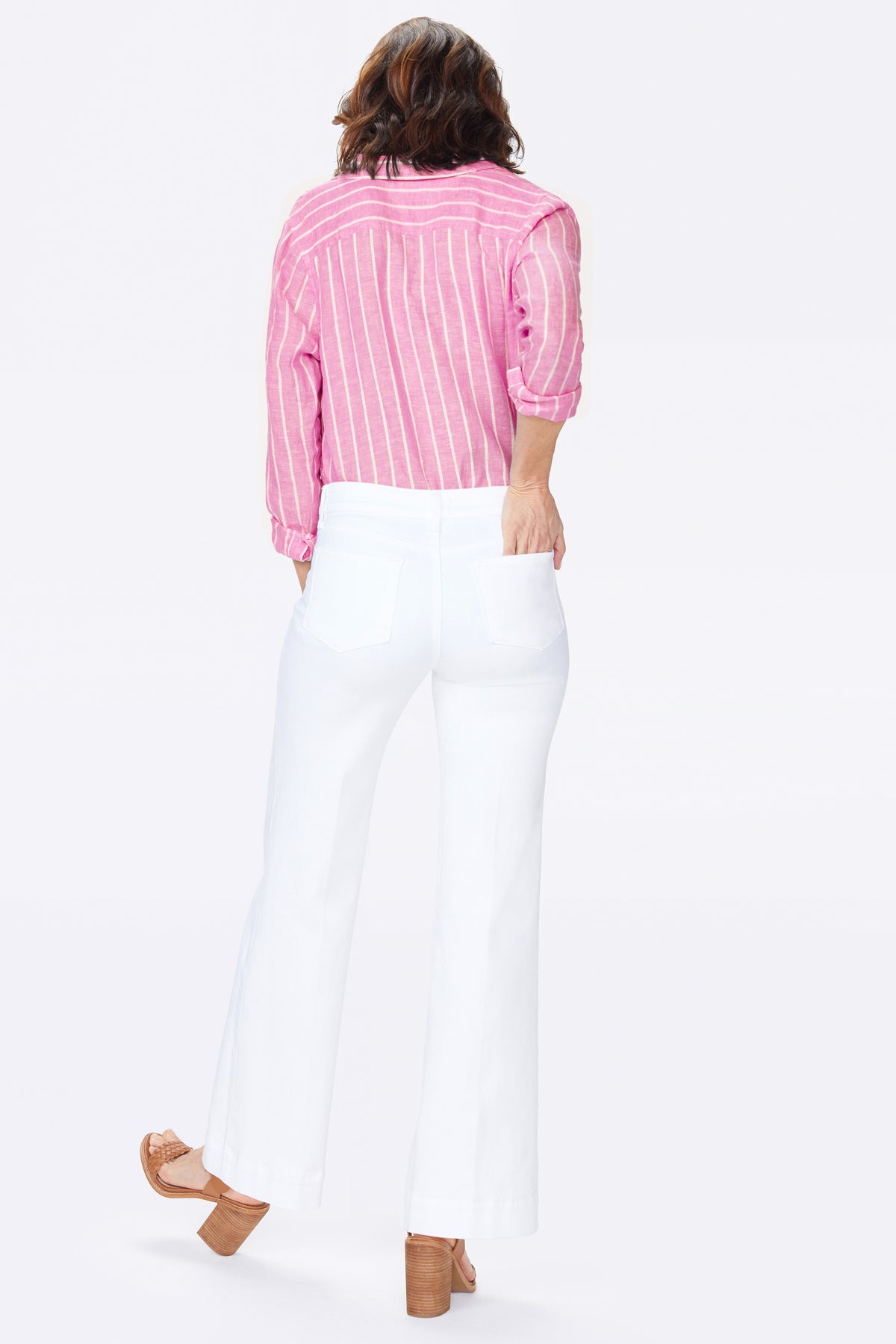 NYDJ Teresa Trouser Jeans  - Optic White