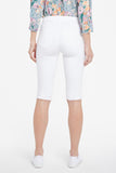 NYDJ Bike Capri Jeans With Riveted Side Slits - Optic White